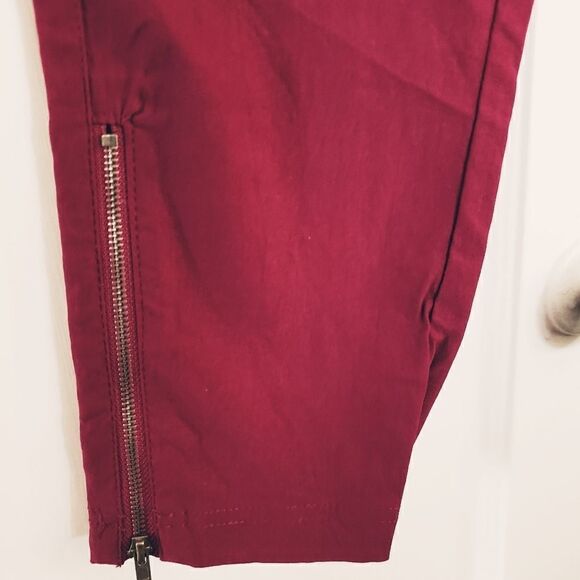 Stay Warm In Style Pull-On Ankle Zip Pants - Picture 4 of 8